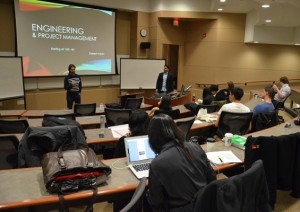 MBA students at the Beedie School of Business have introduced a series of lunchtime lectures to learn about their peers' personal work experience in a wide range of industries. 