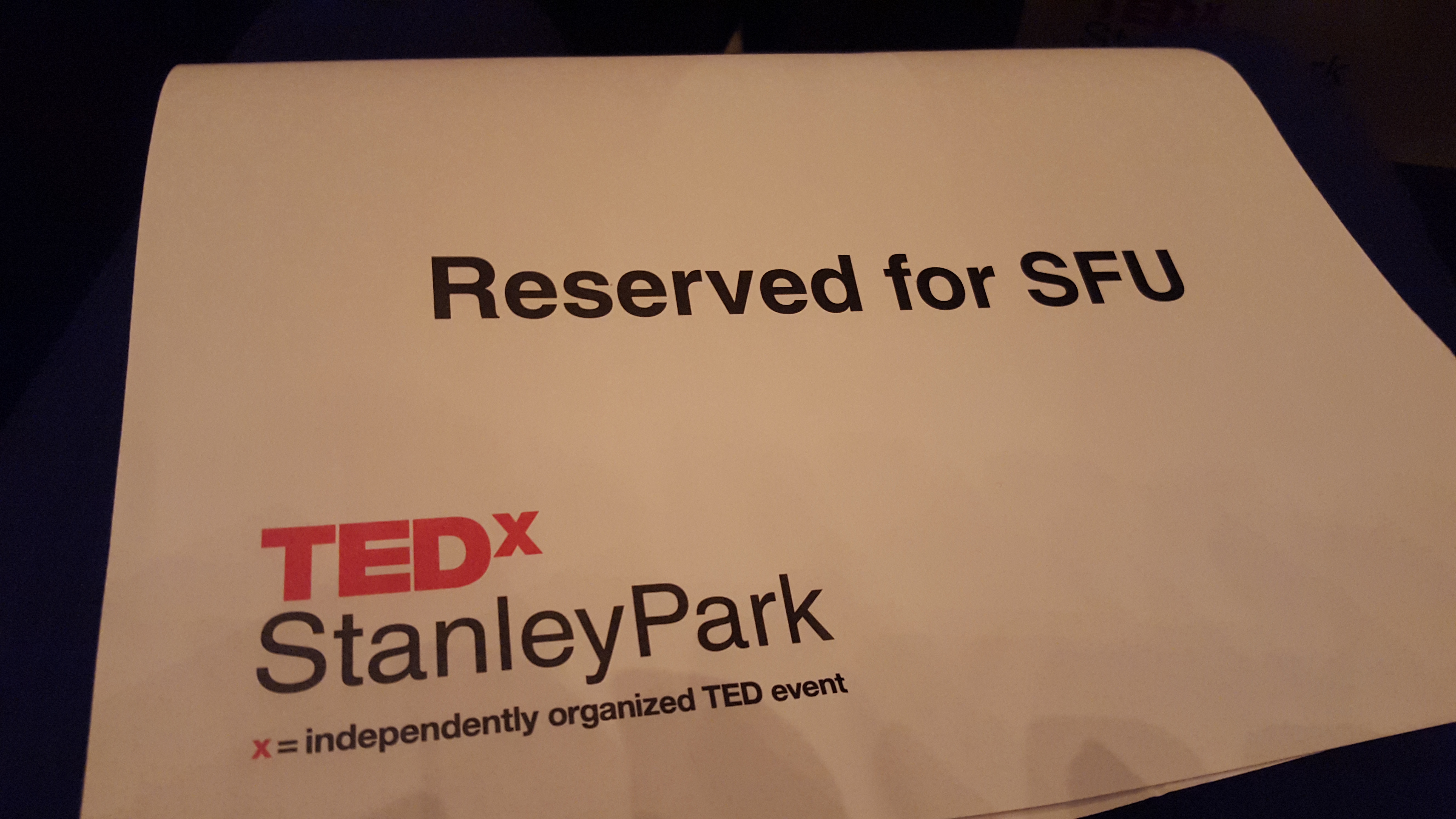 SFU - tedxstanley park