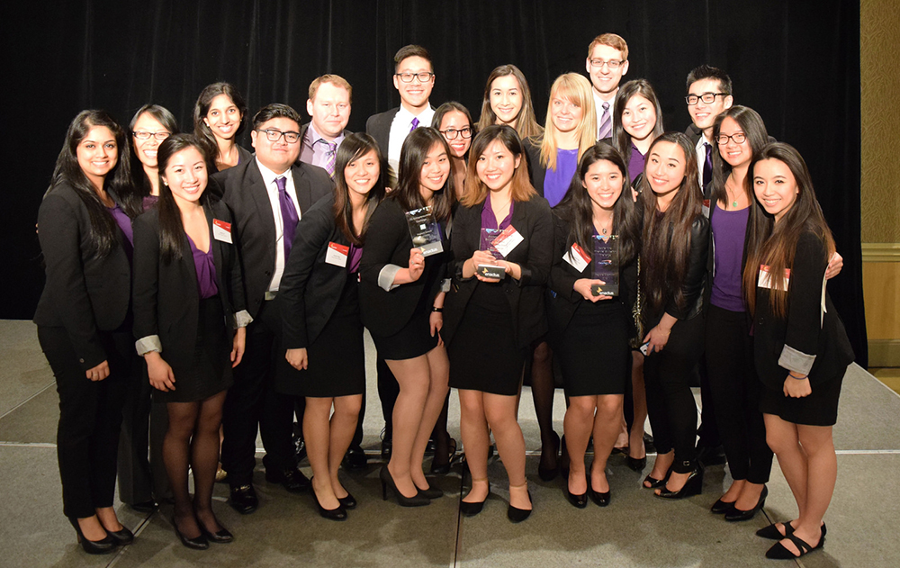 Students from Enactus SFU competed at the 2015 Western Canada Regional Championships. 