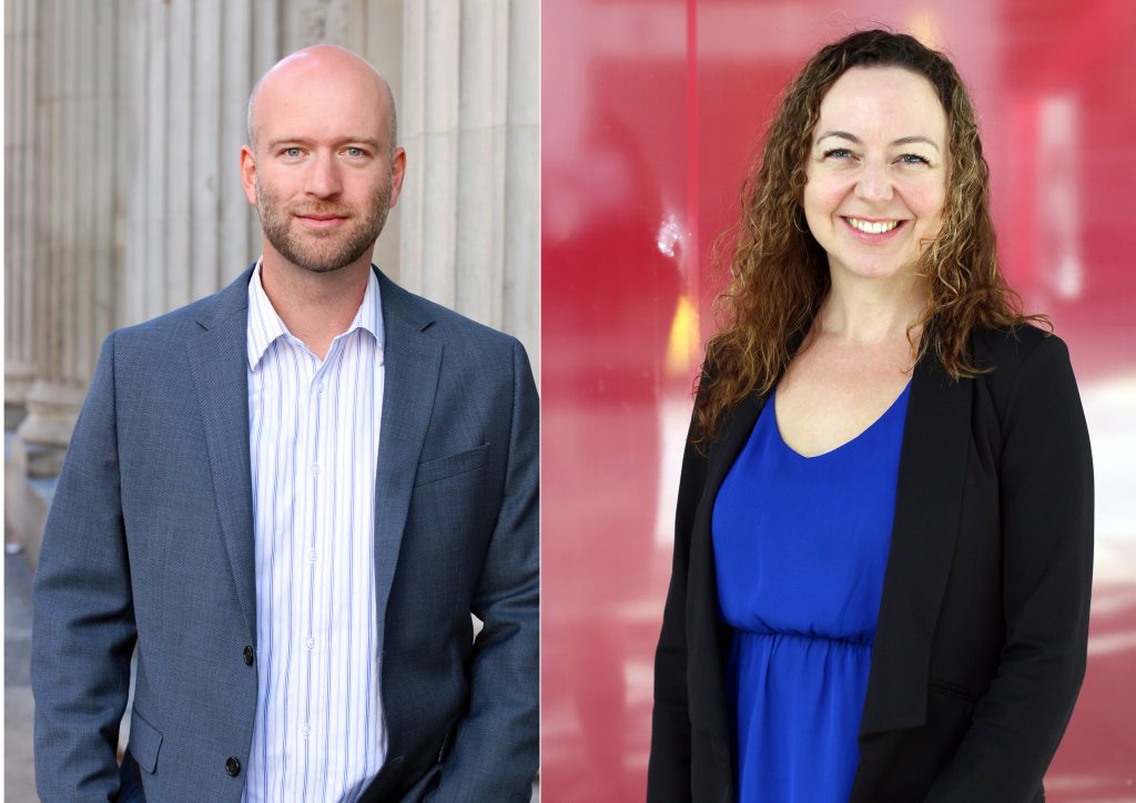 Finlay MacNab and Lupin Battersby were members of the first cohort of Beedie's new Graduate Certificate in Science and Technology Commercialization. 